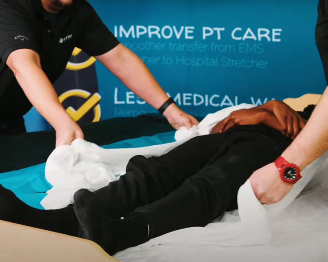 M1 Badger Skin Patient Slider System with Stretcher Mounted Storage