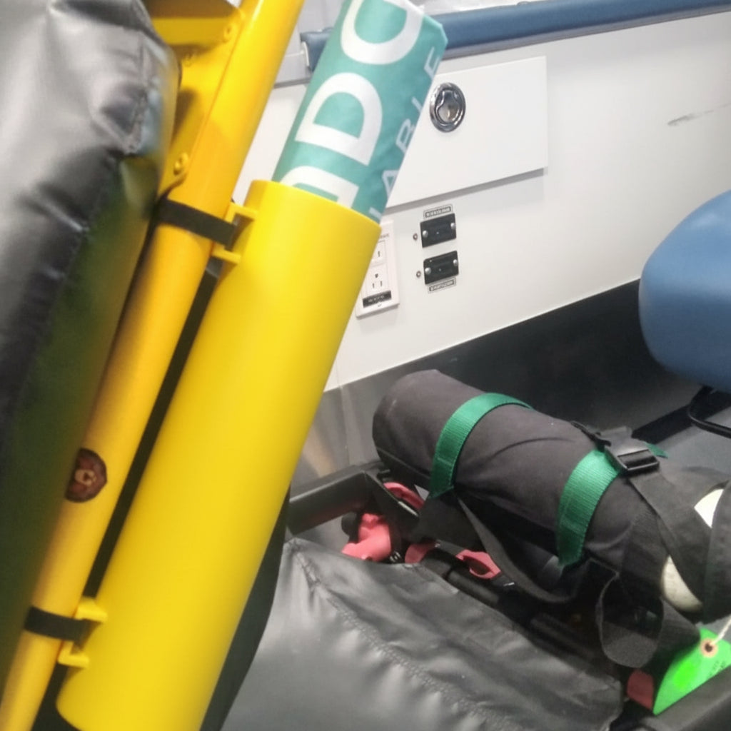 M1 Badger Skin Patient Slider System with Stretcher Mounted Storage