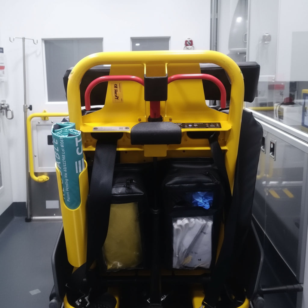 M1 Badger Skin Patient Slider System with Stretcher Mounted Storage