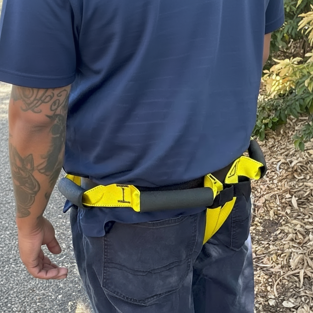 Doty Belt Medical Model 4-Belt Patient Handling Kit with Badger Skin M1 Slider System