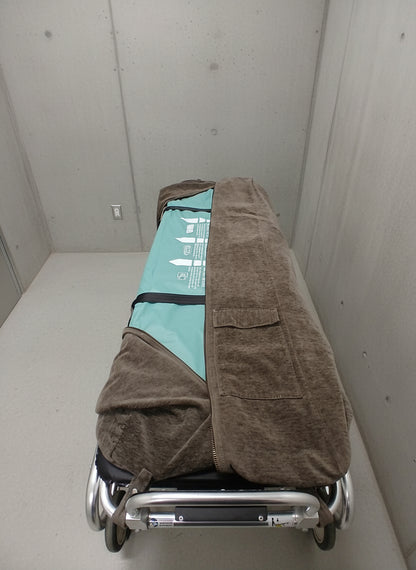 M1 Patient Slippery Slider for Mortuary Cot Stretcher compatible with full zip Stretcher Cover by Badger Skin™
