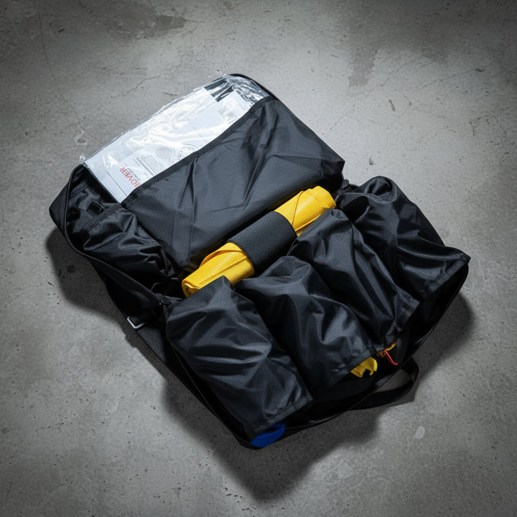 Doty Belt Medical Model 4-Belt Patient Handling Kit with Badger Skin M1 Slider System