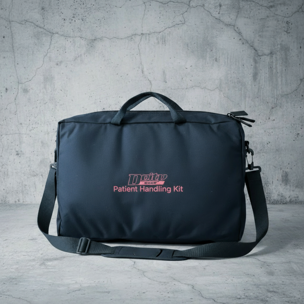 Doty Belt Medical Model 4-Belt Patient Handling Kit with Badger Skin M1 Slider System