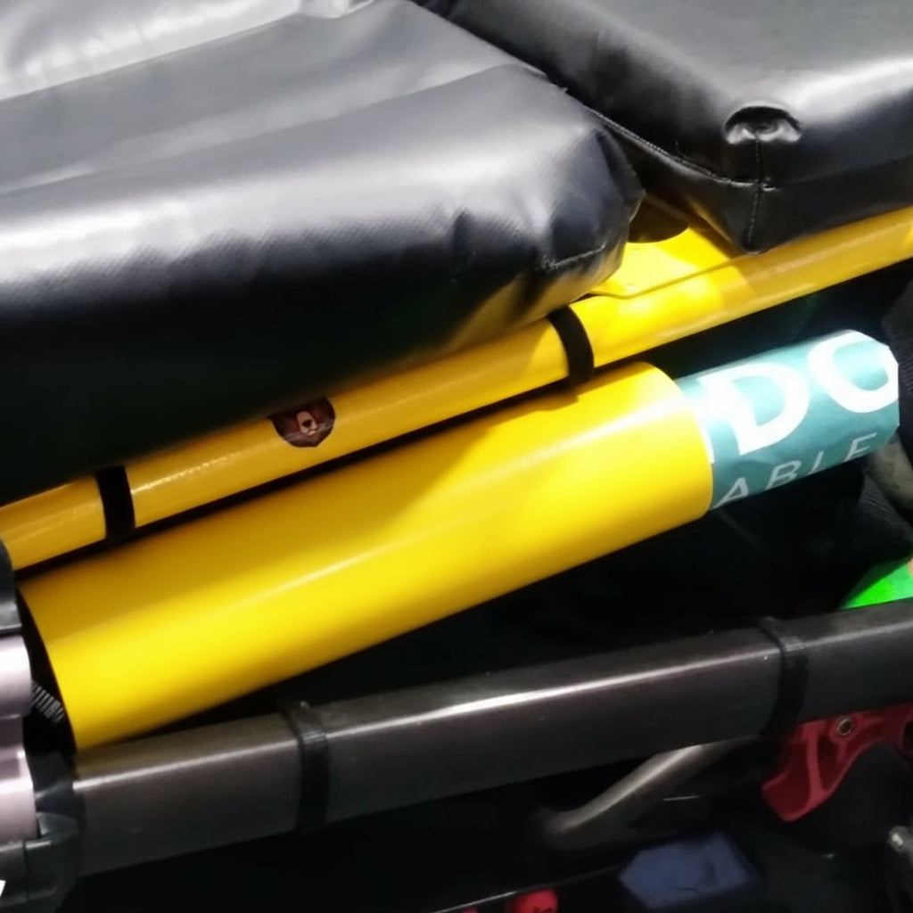 M1 Badger Skin Patient Slider System with Stretcher Mounted Storage