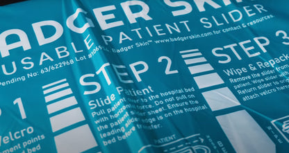 Badger Skin - Reusable EMS / Ambulance / Paramedic Patient Slider for Stryker & Ferno Stretchers