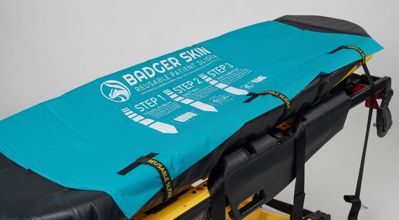 M2 Reusable EMS / Ambulance / Paramedic Patient Slider for Stryker & Ferno Stretchers